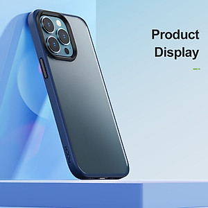 Ốp lưng chống sốc viền cao su cho iPhone 12 Mini thiết kế mặt lưng trong suốt Hiệu Rock hybrid Protective Case (độ đàn hồi cao, bảo vệ toàn diện, tản nhiệt tốt) - hàng nhập khẩu