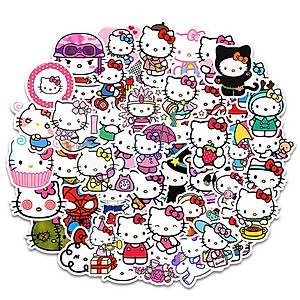 Sticker Hello Kitty set 30 ảnh decal hình dán