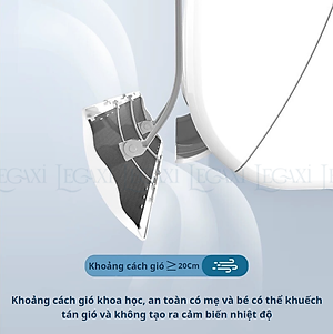 Tấm Chắn Gió Máy Lạnh, Chống Gió Điều Hòa Chuyển Hướng Gió Trực Tiếp Ngăn Bệnh Hô Hấp An Toàn Cho Trẻ Em Mẹ Bầu Legaxi