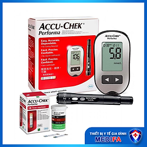 Que Thử Đường Huyết Accu-chek Performa 50 ( Soi tai )
