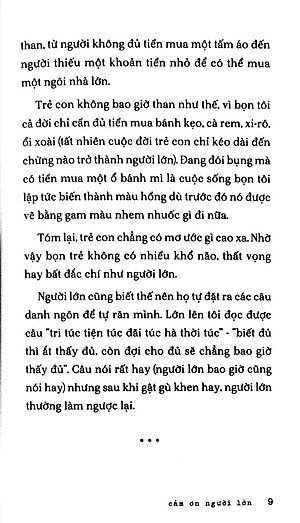 Sách Cảm Ơn Người Lớn (Bìa Mềm)
