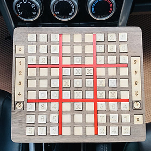 Sudoku 9x9 BENRIKIDS Có Hướng Dẫn 100 Bài Đố Đồ Chơi Gỗ Board Game Kết Hợp Cờ Caro Trò Chơi Trí Tuệ Cho Bé Thỏa Sức Vui Chơi