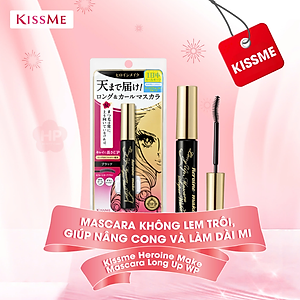 Mascara Vuốt Dài Và Cong Mi Không Lem Trôi Kissme Heroine Make Long Up (6G)