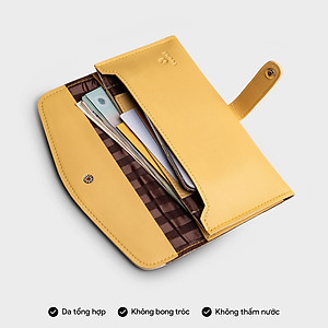 Ví nữ cầm tay dáng dài YUUMY Seasand YUUMY YV47 phong cách hiện đại nhiều ngăn đựng tiền, thẻ card