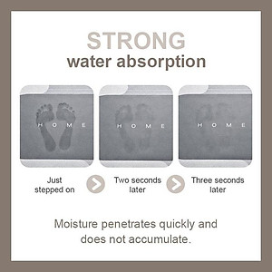 Thảm chùi chân nhà vệ sinh phòng khách phòng bếp siêu hút nước 3 giây khô nhanh 
