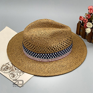 Mũ Rơm, Nón Phớt Cói Rộng Vành Nam Nữ Cao Cấp MP047
