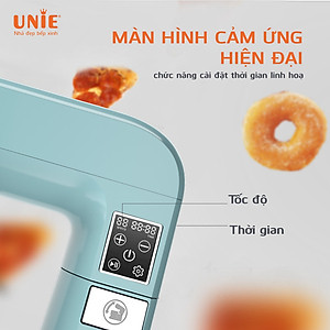 Máy Trộn Bột Đánh Trứng Đa Năng Unie UE-990 Tiêu Chuẩn Đức Dung Tích 6.5 Lít - Hàng Chính Hãng