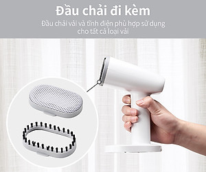 Bàn ủi hơi nước cầm tay Lock&Lock ENI223WHT 1600W - Hàng chính hãng
