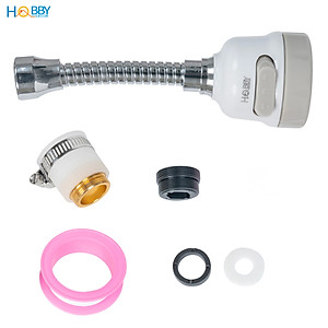 Bộ đầu nối vòi rửa chén tăng áp 3 chế độ Hobby Home Decor VSTADAY có khớp nối