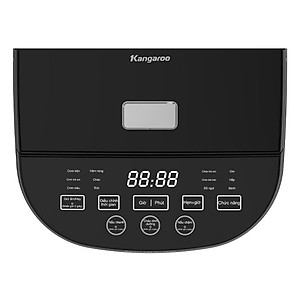 Nồi cơm điện cao tần Kangaroo, model KGR18IH3, dung tích 1,8L, công nghệ gia nhiệt cao tần IH hiện đại, 12 chức năng nấu đa dạng - Hàng chính hãng