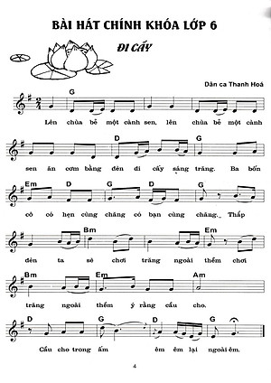 Sách Tuyển Tập Bài Hát Hay Dùng Trong Trường Trung Học Cơ Sở