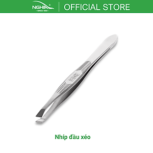 Combo 3 Sản Phẩm KỀM NGHĨA CB.3K-012 (Kéo Cắt Tỉa Lông Mũi Đầu Tròn - Kềm Da - Nhíp)