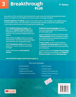 Breakthrough Plus 2nd Edition Level 3 Student's Book + Digital Student's Book Pack