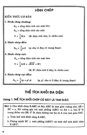 Phân Loại Và Phương Pháp Giải Các Dạng Bài Tập Hình Học 12