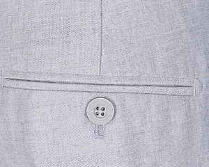 Quần tây nam không ly Khatoco Q1M478R0-INGI309-2503-0-XÁM TRẮNG