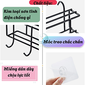 Giá treo dao kéo và dụng cụ nhà bếp dán tường không khoan- Kệ treo đồ nhà bếp đa năng chống rỉ sét - Kệ dán tường treo dao muỗng tiện lợi- Giá đỡ dụng cụ bếp bằng kim loại sơn tĩnh điện- Kệ nhà bếp treo tường chịu lực cao