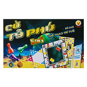 Cờ Tỷ Phú Hộp Giấy Lớn 5 Trong 1 Liên Hiệp Thành KTP5T1