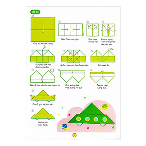 Sách Em Tập Gấp Hình 4-5 Tuổi - Nâng Cao (Tái Bản)
