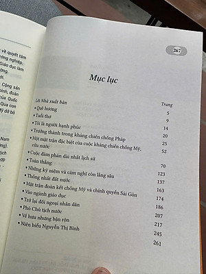 (Bìa mềm, tái bản 2025) HỒI KÝ GIA ĐÌNH – BẠN BÈ – ĐẤT NƯỚC – Nguyễn Thị Bình – NXB CTQGST