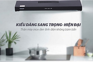 Máy Hút Mùi Vỏ Sơn Sunhouse SHB6118B - Hàng chính hãng