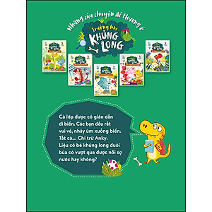 Sách Trường Học Khủng Long - Đừng Sợ Nước Nữa Nha, Anky