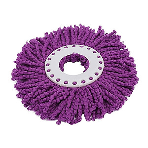 Bông Lau Nhà 360 Độ Sợi Microfiber Thấm Hút Nhanh, Màu Ngẫu Nhiên - Hàng chính hãng 