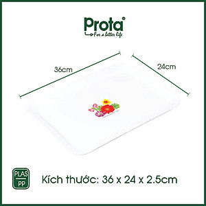 Combo 2 mâm nhựa loại trung cao cấp Prota