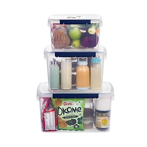 Thùng Đựng Thực Phẩm, Thức Ăn Bằng Nhựa Cao Cấp Hokkaido Inochi Nhật Bản - 10, 18, 30 Lít - Đạt tiêu chuẩn khắt khe y tế Nhật Bản