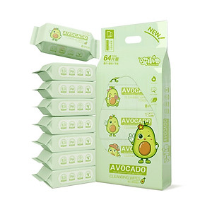 Khăn Giấy Ướt Mini Dễ Thương Bỏ Túi Tiện Lợi ( 1 Túi 8 Gói ) Phù Hợp Mang Đi Chơi, Đi Du Lịch, Tiện Dụng Giao Màu Ngẫu Nhiên