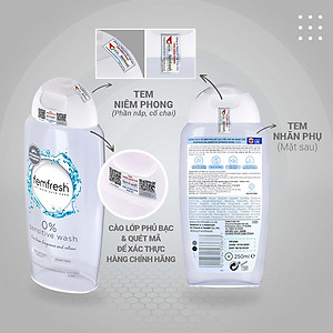 Dung dịch vệ sinh cho cả nữ và nam Femfresh Anh giúp làm sạch sẽ, thơm mát, ngăn ngừa viêm, ngứa, nấm phụ khoa - OZ Slim Store 