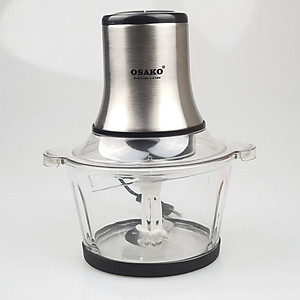 Máy xay thịt cá OSAKO, bộ dao 4 lưỡi-Hàng chính hãng