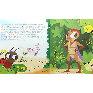 Sách Bé Tập Kể Chuyện - Nhạc Sĩ Dế Mèn