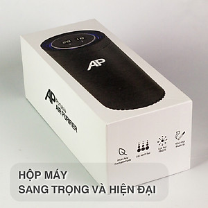 MÁY LỌC KHÔNG KHÍ ĐA NĂNG - Lọc Không Khí Cho Nhiều Không Gian Và Khử Mùi Hiệu Quả, Lõi Lọc HEPA Lọc Sạch Bụi Mịn PM2.5 (Màu đen) - Hàng Nhập Khẩu