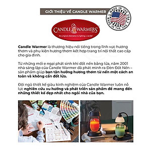 Đèn treo đốt nến Yankee Candle màu đen