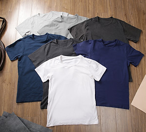 ÁO THUN BODY NAM 100% COTTON THIÊN NHIÊN - XÁM LÔNG CHUỘT