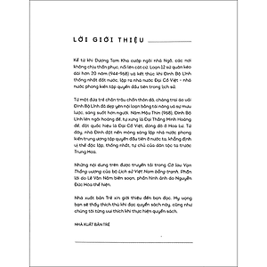 Sách Lịch sử Việt Nam bằng tranh - Cờ lau Vạn Thắng vương (bản màu)