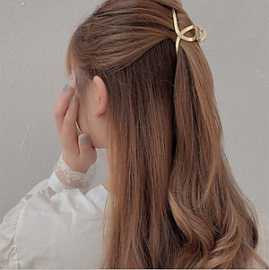 Kẹp Tóc Cặp Tóc Kim Loại Dễ Thương Phong Cách Hàn Quốc Thanh Lịch KT15