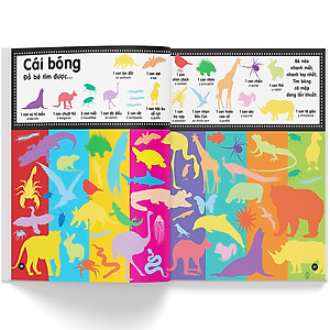 Sách Từ Điển Bằng Hình Cho Trẻ Mầm Non - Trốn Tìm Động Vật (Tái Bản)
