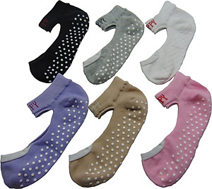 Combo 3 Đôi Vớ Nữ Giả Giầy In Chống Trượt Cao Cấp Zappy