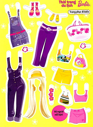 Sách Thiết Kế Thời Trang Barbie - Thời Trang Du Lịch