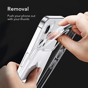 Ốp Lưng Cho iPhone 12 Mini / 12 & 12 Pro / 12 Pro Max ESR Echo Tempered Glass Hard Case (Mặt Lưng Kính Cường Lực) - Hàng Nhập Khẩu