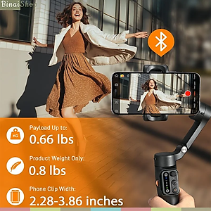 Hohem Isteady X2 / Hohem ISteady X3 SE / Hohem ISteady X3 - Gimbal | Tay cầm chống rung có remote điều khiển từ xa dùng cho smartphone - Hàng Chính Hãng