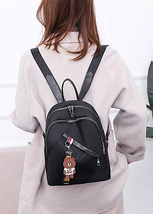 Balo Vải Dù Thời Trang Hàn Quốc G1240 [KHÔNG KÈM MÓC GẤU]