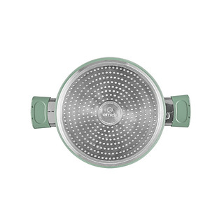 Bộ nồi chống dính men sứ Elmich EL -5204SK size 18,20,24cm - Hàng Chính Hãng