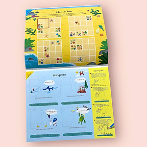 Cuốn Sách Khổng Lồ Về Trò Chơi Tư Duy - Big Pencil & Paper Game Pad