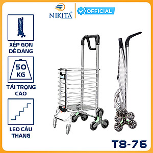 XE KÉO ĐI CHỢ HỢP KIM NHÔM SIÊU NHẸ, SIÊU BỀN NIKITA