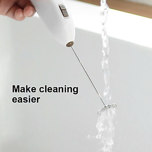 Máy Đánh Trứng, Đánh Sữa Và Tạo Bọt Cafe Cầm Tay Di Động 3 Tốc Độ Sử Dụng Pin Sạc Cao Cấp - Hàng Nhập Khẩu