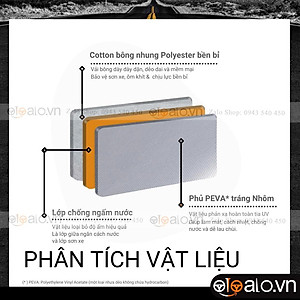 Bạt che phủ xe ô tô Toyota Zace 3 lớp cao cấp