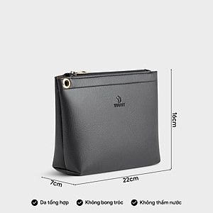 Túi Yuumy ( Thời trang nữ kiểu cầm tay size 22 - Túi da Bergen YN121 )