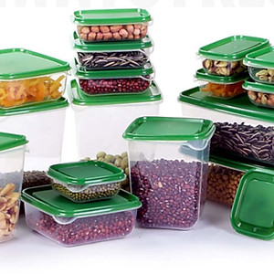 Bộ 17 Hộp Đựng Thực Phẩm Đa Năng Chất Liệu Nhựa Cao Cấp - Tiện Dụng - An Toàn Cho Sức Khỏe - Sử Dụng Được Với Lò Vi Sóng- Hàng Chính Hãng MINIIN